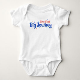 Tiny Feet Big Journey T Shirt