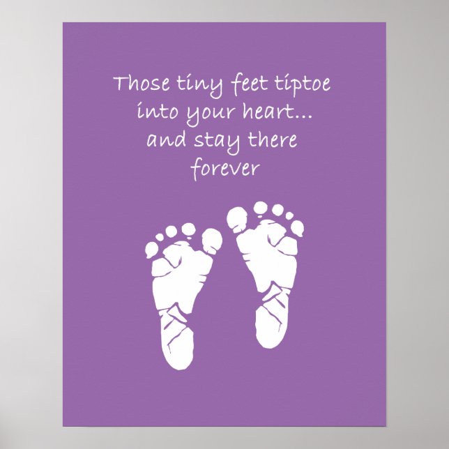 Tiny Feet Poster (Framsidan)