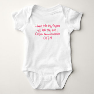 Tiny Finger Flicka So Cute Tee