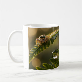 Tiny Forest Guardian Mugg - Hoppande Spindel