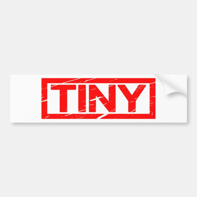 Tiny Frimärke Bildekal (Framsidan)