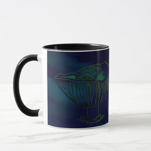 Tiny Frog in a Mushroom Mugg (Vänster)