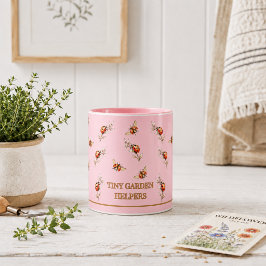 Tiny Garden Helpers Rosa Nyckelpiga Mugg
