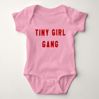 Tiny Girl Gang Baby Bodydräkt T Shirt