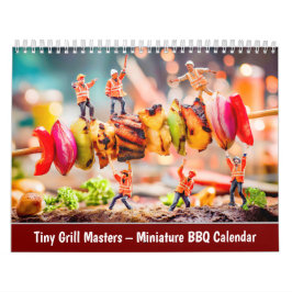 Tiny Grill Masters – 2026 Miniature BBQ Calendar Kalender