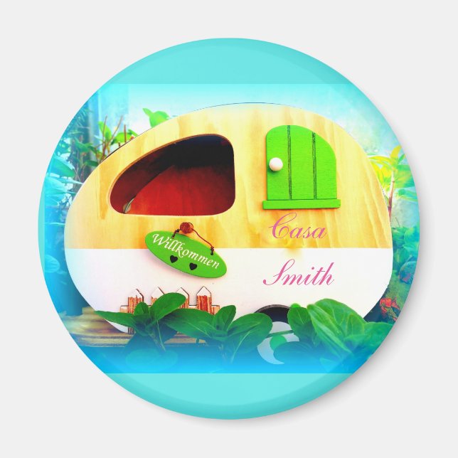 Tiny gypsy casa magnet (Framsidan)