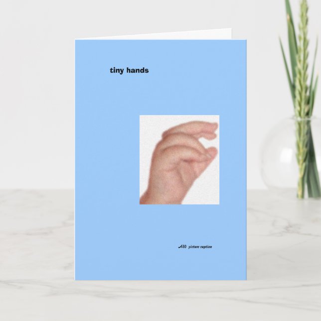 Tiny Händer Meddelande (Framsida)
