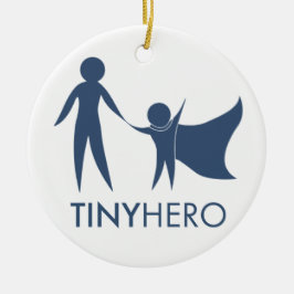 Tiny Hero Logotyp Standard Ornament