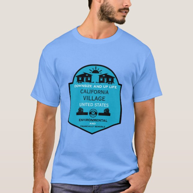 Tiny House Communities Editable T Shirt (Framsida)