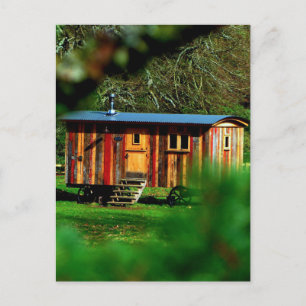 TINY HOUSE CUTE POSTCARD VYKORT