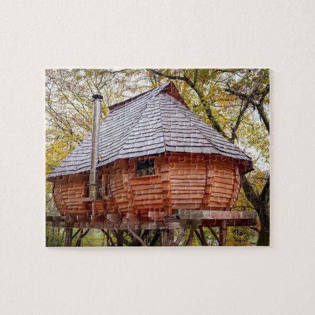 TINY HOUSE FANTASY jigszle Puzzle Pussel (Horisontell)