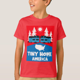 Tiny House Home America T Shirt