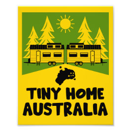 Tiny House Home Australien Fototryck