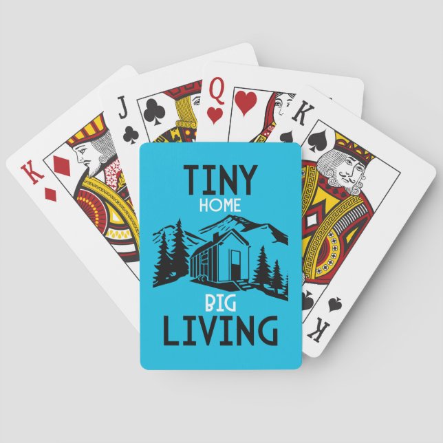 Tiny House Home Decor Casinokort (Baksidan)