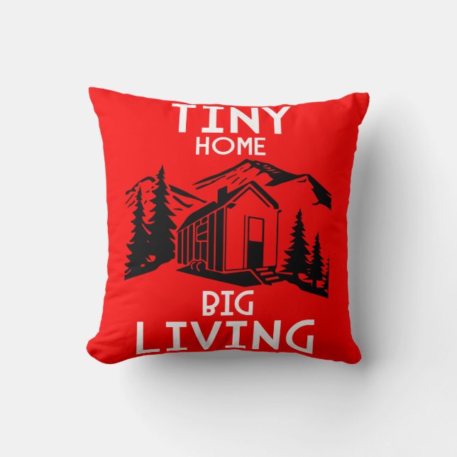 Tiny House Home Decor Kudde (Framsida)