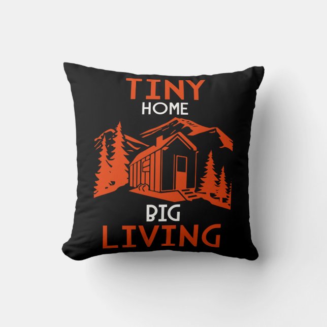 Tiny House Home Decor Kudde (Framsida)