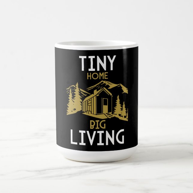 Tiny House Home Decor Magisk Mugg (Center)