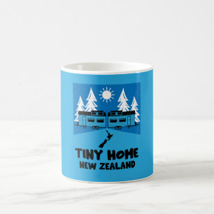Tiny House Home Nya Zeeland Kaffemugg