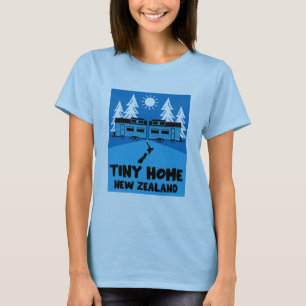 Tiny House Home Nya Zeeland T Shirt