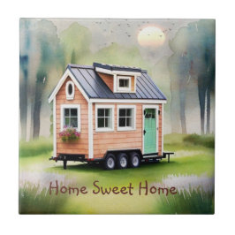 Tiny House Houseuppvärmning Kakelplatta