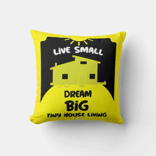Tiny House Living - Tiny Homes Kudde (Framsida)