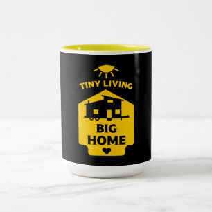 Tiny House Living - Tiny Homes Två-Tonad Mugg