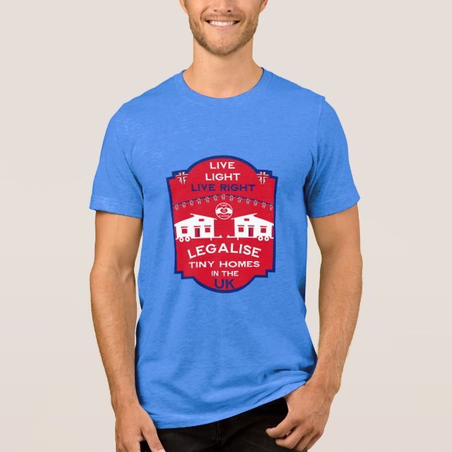 Tiny House UK T Shirt (Framsida)