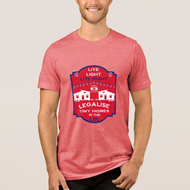 Tiny House UK T Shirt (Framsida)