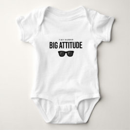 Tiny Human Big Attitude Baby Shirt T