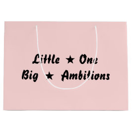 Tiny Human Giant Dreams Pink Design