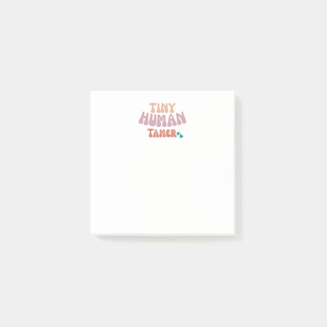 Tiny Human Tamer - Post-it-lappar Post-it Block (Framsida)