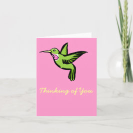 Tiny Hummingbird Kort