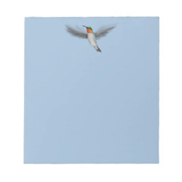 Tiny Illustrated Hummingbird Anteckningsblock