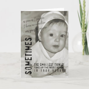 TINY JOY Greeting Card Tack Kort