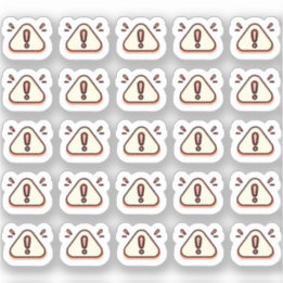 Tiny latte alert planner klistermärken