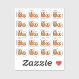 Tiny latte coins planner klistermärken