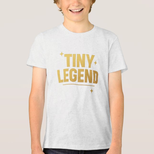 TINY LEGEND – Bold & Bright T Shirt (Framsida)