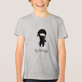 Tiny Lycklig Ninja - Big Brother T Shirt