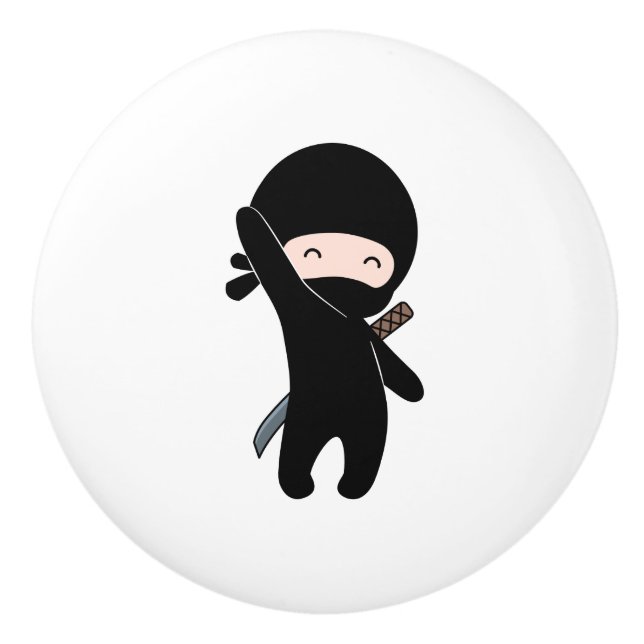 Tiny Lycklig Ninja Knopp (Framsidan)