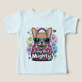 Tiny men mäktig Chihuahua Småbarn Överdelar & T-Sh T Shirt