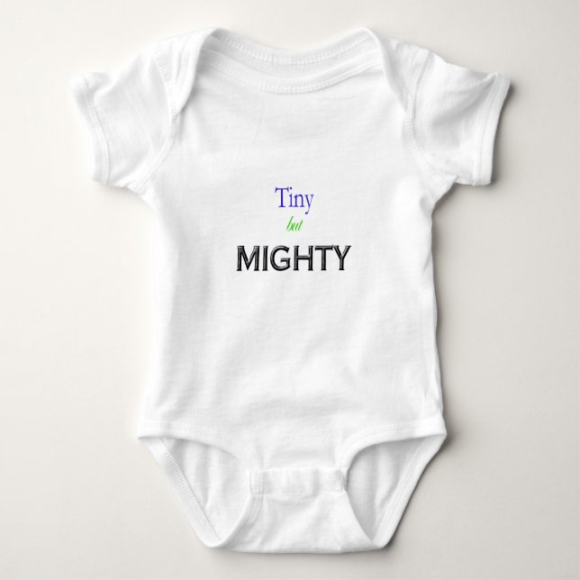 Tiny men Mighty T Shirt (Framsida)