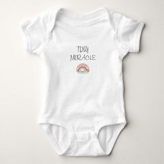 Tiny Miracle Baby Onsie T Shirt