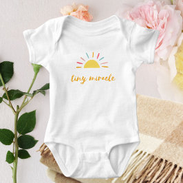 Tiny Miracle Sunshine gult T Shirt
