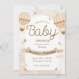 Tiny Moments Big Love Baby Shower Inbjudningar