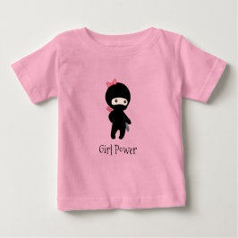 Tiny Ninja Girl Quote - Girl Power Tee