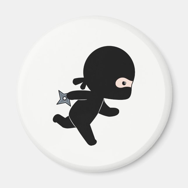 Tiny Ninja Running Magnet (Framsidan)