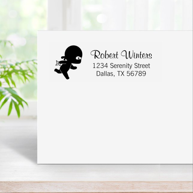 Tiny Ninja Running Stämpel (Skapare uppladdad)