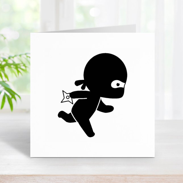 Tiny Ninja Running Stämpel (Skapare uppladdad)