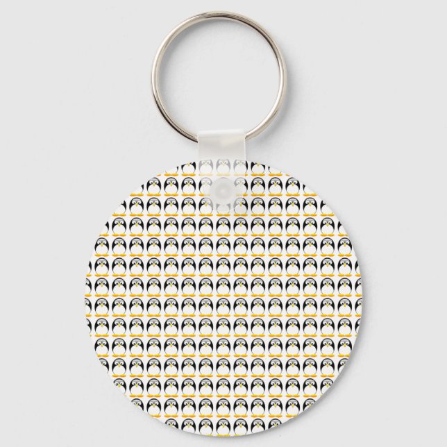 Tiny Penguins Nyckelring (Framsida)