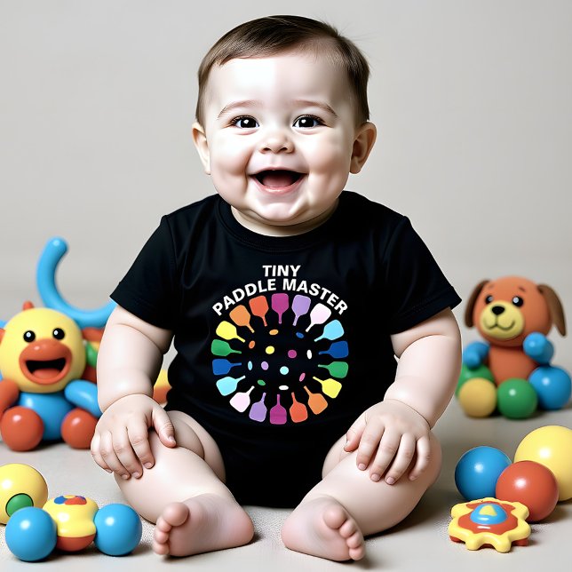 Tiny Pickleball Paddle Master T Shirt (Tiny Paddle master with cute pickleball paddles. )